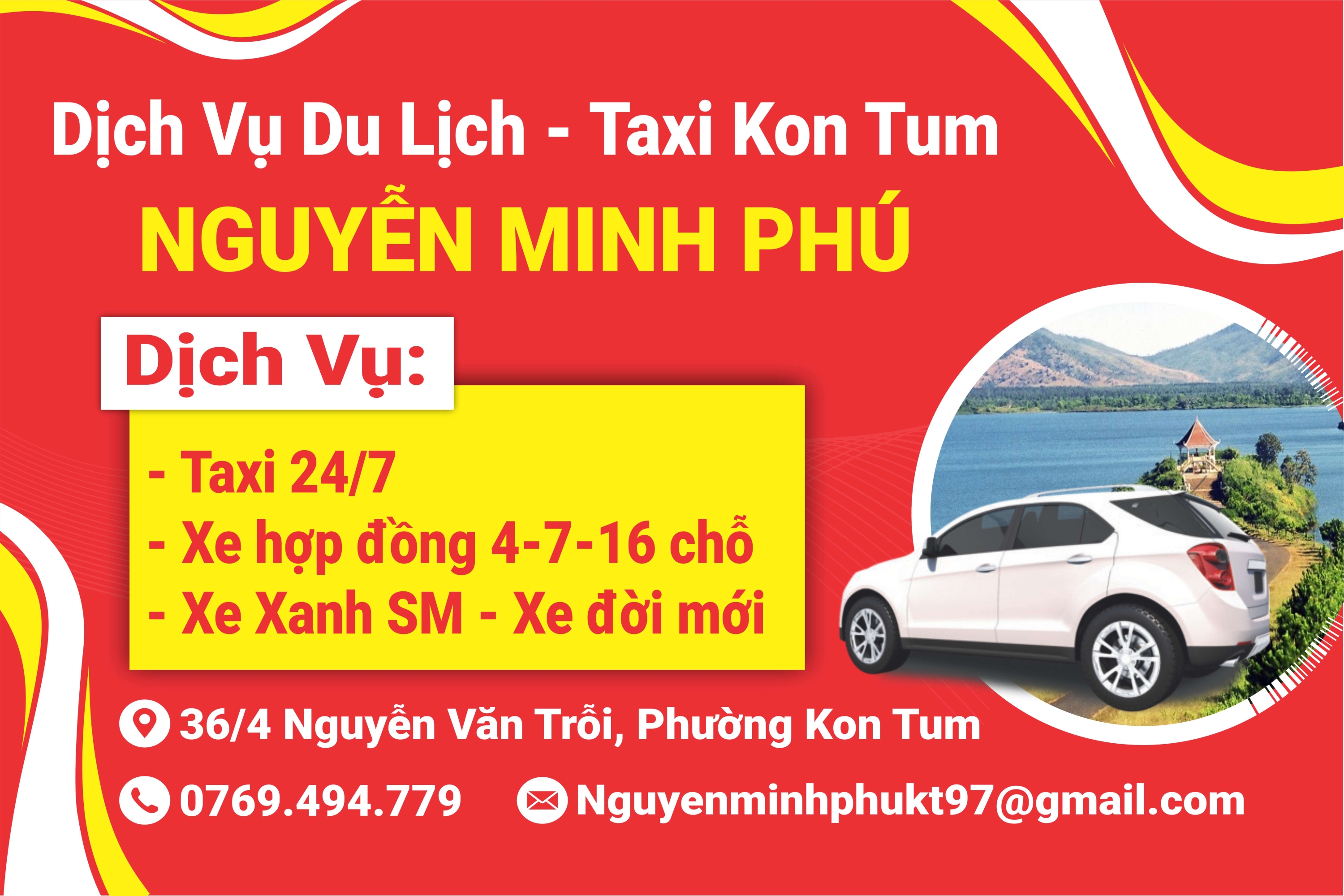 Dịch Vụ Du Lịch - Taxi Kon Tum