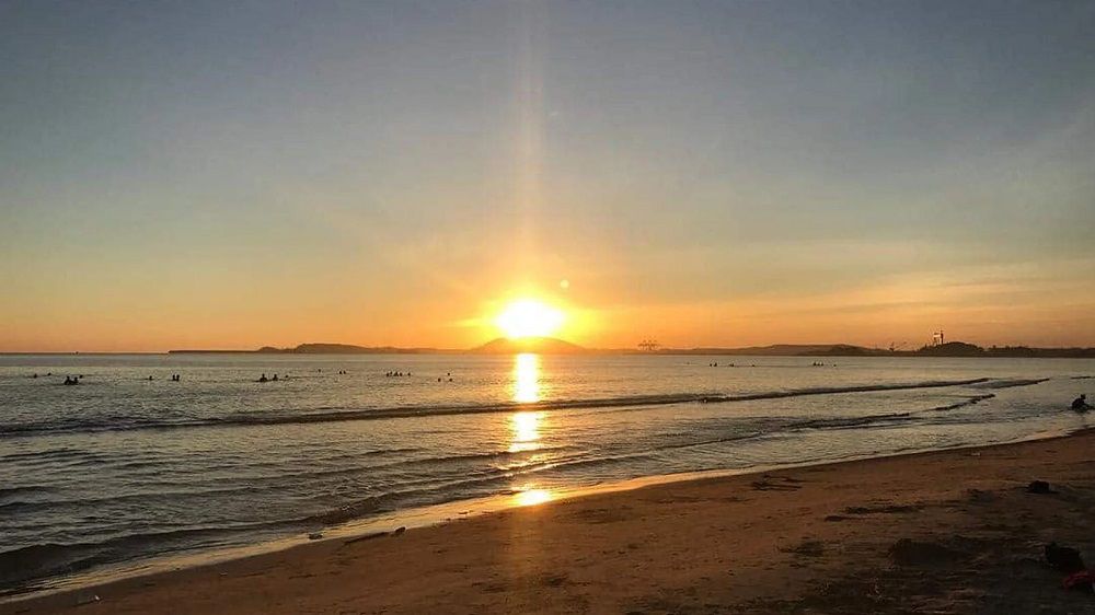 Không gian đậm chất trữ tình tại biển Khe Hai